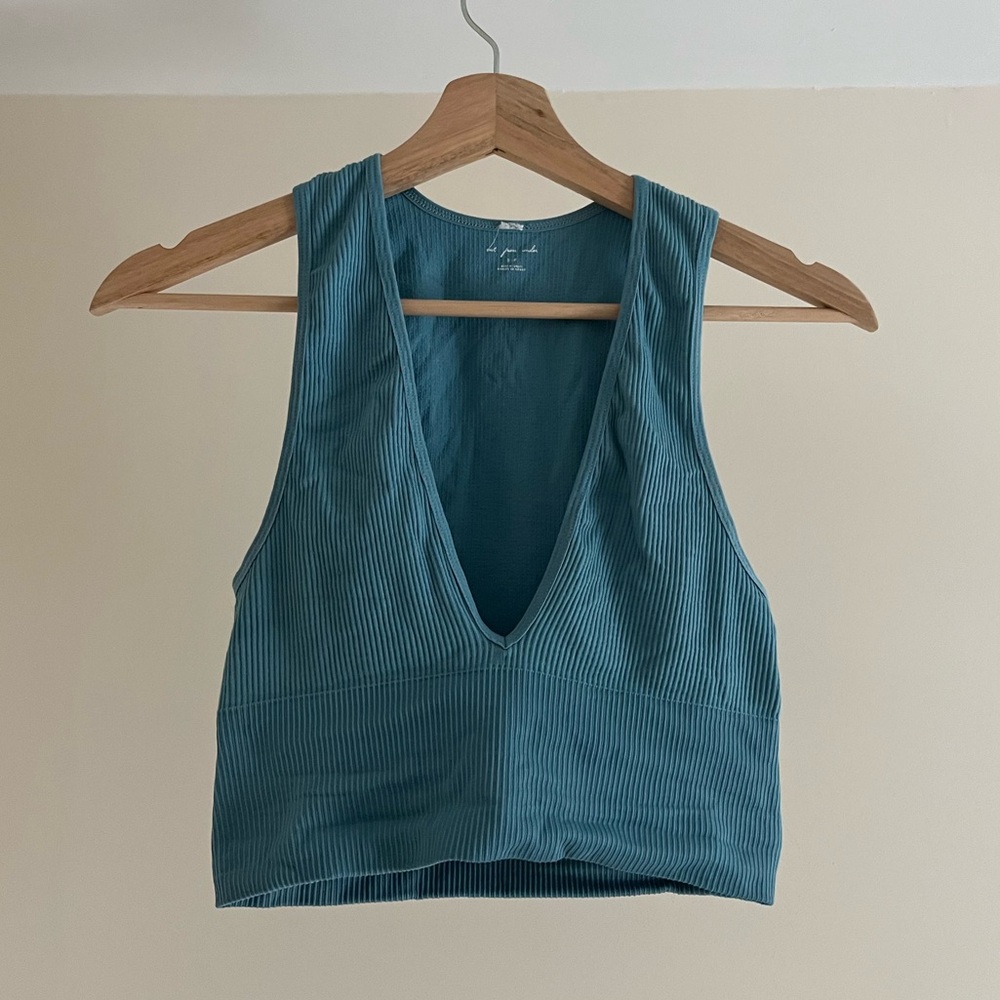 Out From Under Seamless Plunge Bra Top